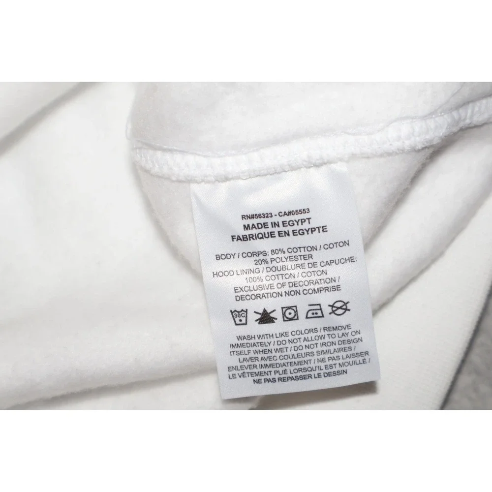 Nike Hoodie Mens Large White Bowerman Prototype Graphic Fleece Pullover - Picture 6 of 10